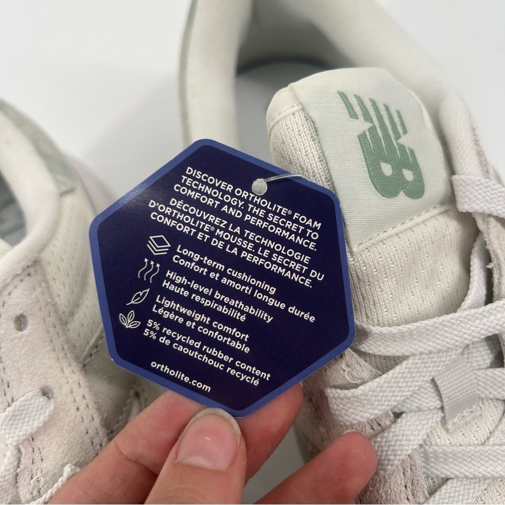New Balance CT302 White Green Calssic Tie Dye Suede Upper Lace Up Sneakers 11 - Picture 6 of 14
